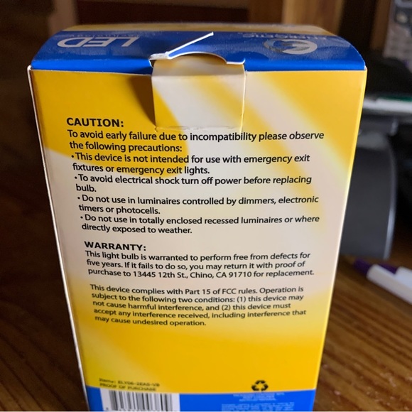 New Energetic Smart Lighting LED Technology (Soft White 3000k) 6 W 450 lumens - Picture 4 of 5